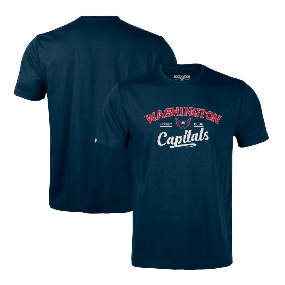 Washington Capitals Levelwear Richmond Ice Wall T-Shirt - Navy T-shirts
