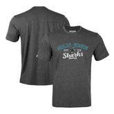 San Jose Sharks Levelwear Richmond Ice Wall T-Shirt - Gray T-shirts