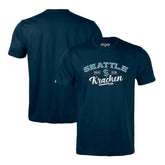 Seattle Kraken Levelwear Richmond Ice Wall T-Shirt - Deep Sea Blue T-shirts
