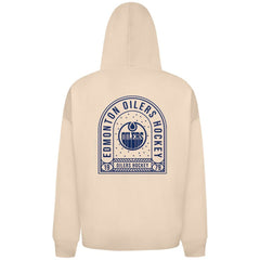 Edmonton Oilers Levelwear Uphill Stained Glass Full-Zip Hoodie Jacket - Khaki Hoodies