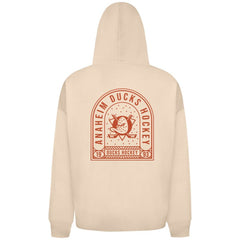 Anaheim Ducks Levelwear Uphill Stained Glass Full-Zip Hoodie Jacket - Khaki Hoodies