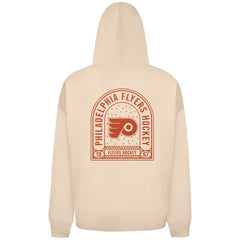 Philadelphia Flyers Levelwear Uphill Stained Glass Full-Zip Hoodie Jacket - Khaki Hoodies