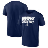 Atlanta Braves October Baseball T-Shirt Navy