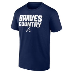 Atlanta Braves October Baseball T-Shirt Navy
