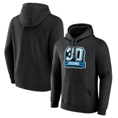 Carolina Panthers 30th Anniversary Pullover Hoodie - Black on sale