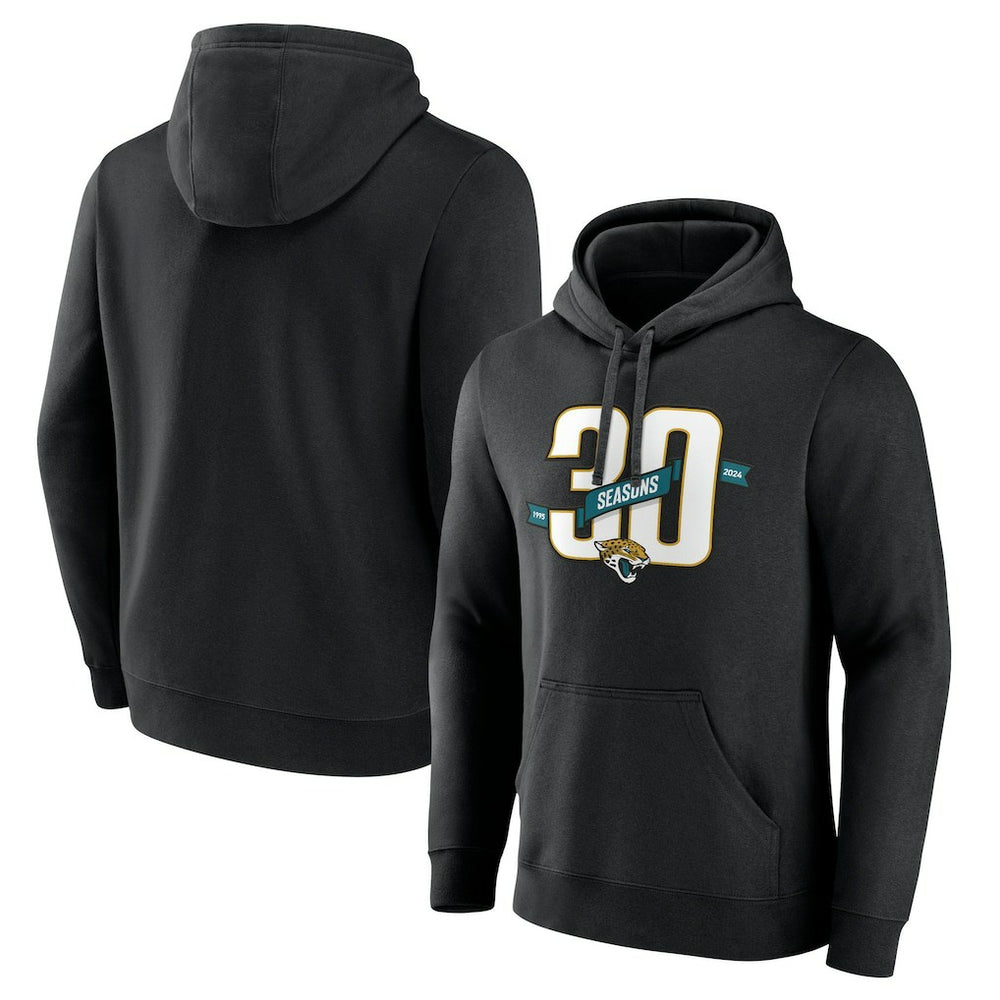 Jacksonville Jaguars 30th Anniversary Pullover Hoodie - Black online