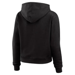 Jacksonville Jaguars WEAR by Erin Andrews Women's Plus Size Waffle Hoodie Pullover Top - Black outlet