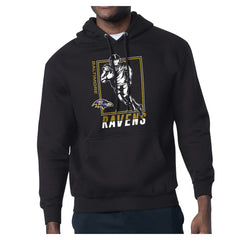 Baltimore Ravens Starter Player Grid Pullover Hoodie - Black discount