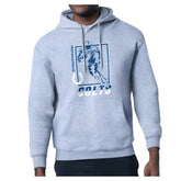 Indianapolis Colts Starter Player Grid Pullover Hoodie - Heather Gray on sale