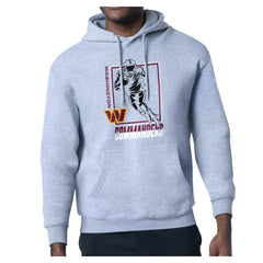 Washington Commanders Starter Player Grid Pullover Hoodie - Heather Gray outlet