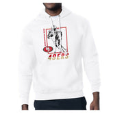San Francisco 49ers Starter Player Grid Pullover Hoodie - White outlet