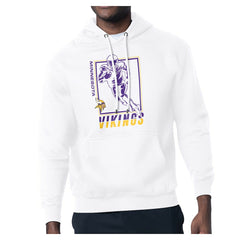 Minnesota Vikings Starter Player Grid Pullover Hoodie - White discount
