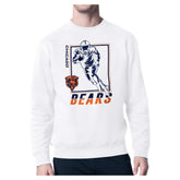 Chicago Bears Starter Player Grid Pullover Sweatshirt - White outlet