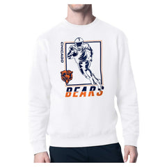Chicago Bears Starter Player Grid Pullover Sweatshirt - White outlet