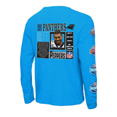 Julius Peppers Carolina Panthers Pro Bowl Long Sleeve T-Shirt – Blue discount