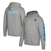 Julius Peppers Carolina Panthers Name & Number Pullover Hoodie – Heather Gray for sale
