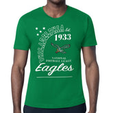 Philadelphia Eagles Starter Arch City Retro Logo T-Shirt - Kelly Green on sale