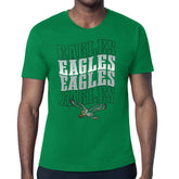Philadelphia Eagles Starter Stacked Retro Logo T-Shirt - Kelly Green discount
