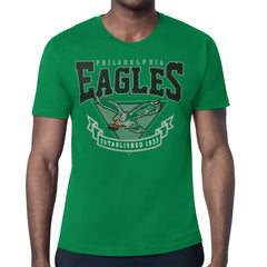 Philadelphia Eagles Starter ‘80s Inspired Retro Logo T-Shirt - Kelly Green on sale