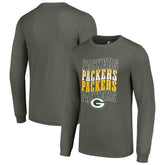 Green Bay Packers Starter Team Name Graphic Long Sleeve T-Shirt - Olive on sale