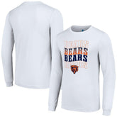 Chicago Bears Starter Team Name Graphic Long Sleeve T-Shirt - White outlet