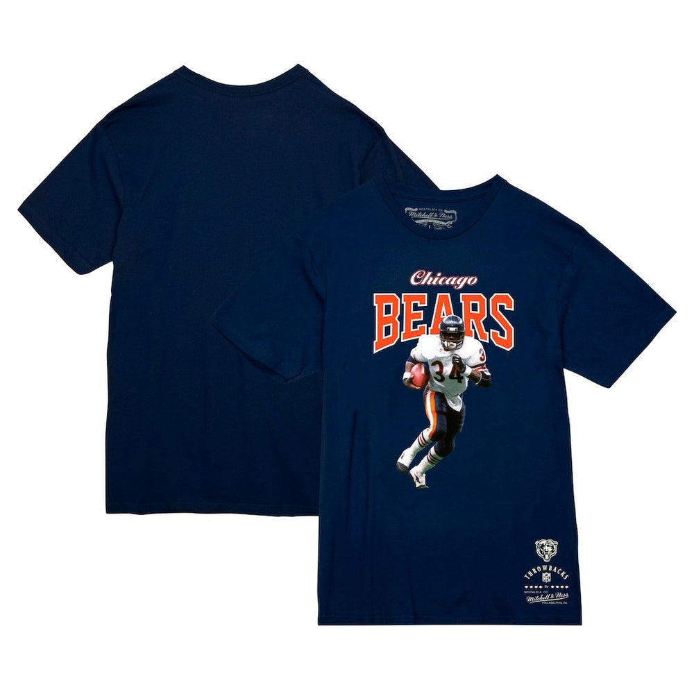 Walter Payton Chicago Bears Sideline Retired Player T-Shirt - Navy sale