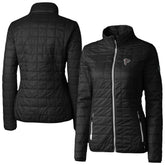Atlanta Falcons Cutter & Buck Women's Rainier PrimaLoft Eco Insulated Full-Zip Puffer Jacket - Black discount