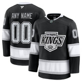 Los Angeles Kings Fanatics Home Premium Custom Jersey - Black Jerseys
