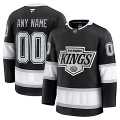 Los Angeles Kings Fanatics Home Premium Custom Jersey - Black Jerseys
