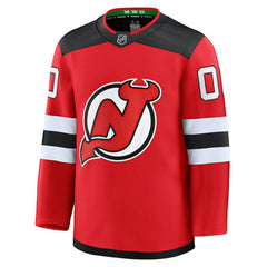 New Jersey Devils Fanatics Home Premium Custom Jersey - Red Jerseys