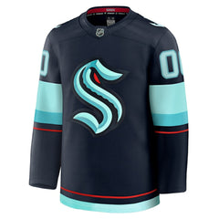 Seattle Kraken Fanatics Home Premium Custom Jersey - Deep Sea Blue Jerseys