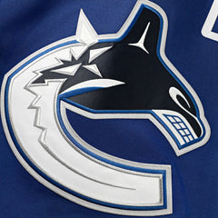 Vancouver Canucks Fanatics Home Premium Custom Jersey - Blue Jerseys