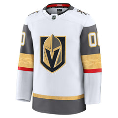 Vegas Golden Knights Fanatics Away Premium Custom Jersey - White Jerseys