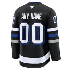 Tampa Bay Lightning Fanatics Alternate Premium Custom Jersey - Black Jerseys