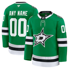 Dallas Stars Fanatics Home Premium Custom Jersey - Kelly Green Jerseys