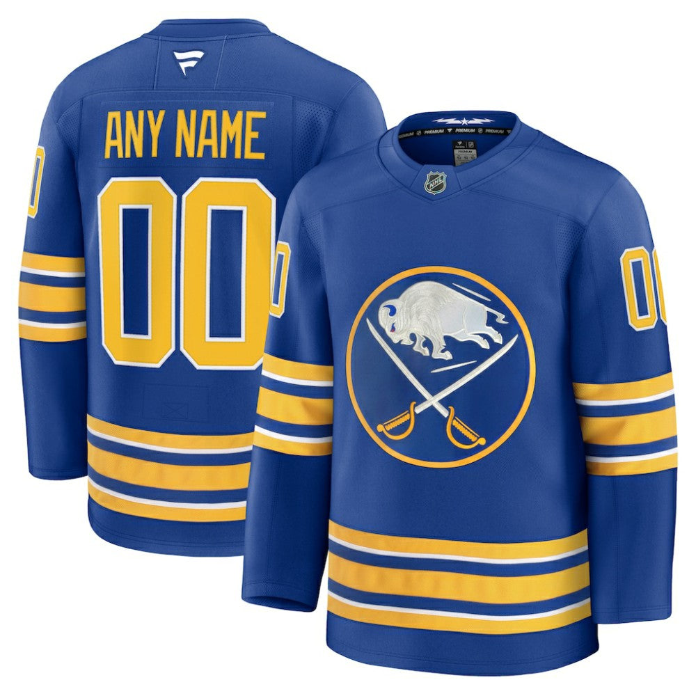 Buffalo Sabres Fanatics Home Premium Custom Jersey - Royal Jerseys