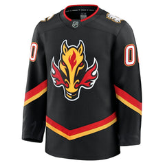 Calgary Flames Fanatics Alternate Premium Custom Jersey - Black Jerseys