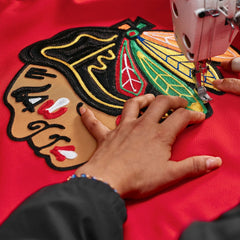 Chicago Blackhawks Fanatics Home Authentic Pro Custom Jersey - Red Jerseys