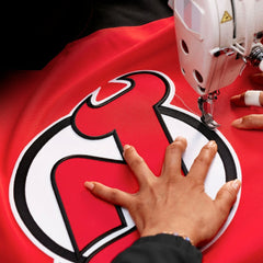 New Jersey Devils Fanatics Home Authentic Pro Custom Jersey - Red Jerseys