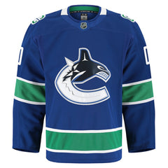 Vancouver Canucks Fanatics Home Authentic Pro Custom Jersey - Blue Jerseys