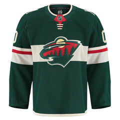 Minnesota Wild Fanatics Home Authentic Pro Custom Jersey - Green Jerseys