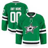 Dallas Stars Fanatics Home Authentic Pro Custom Jersey - Kelly Green Jerseys