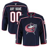 Columbus Blue Jackets Fanatics Home Authentic Pro Custom Jersey - Navy Jerseys