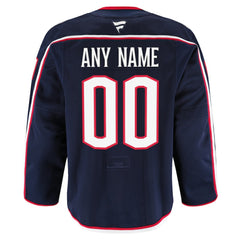 Columbus Blue Jackets Fanatics Home Authentic Pro Custom Jersey - Navy Jerseys