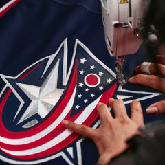 Columbus Blue Jackets Fanatics Home Authentic Pro Custom Jersey - Navy Jerseys