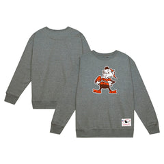 Cleveland Browns Basic Fleece Pullover Sweatshirt - Heather Gray sale
