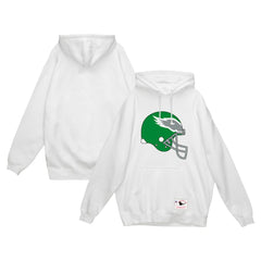 Philadelphia Eagles Helmet Logo Vintage Pullover Hoodie - White online