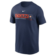 Yordan Alvarez Houston Astros Hit For The Cycle T-Shirt Navy