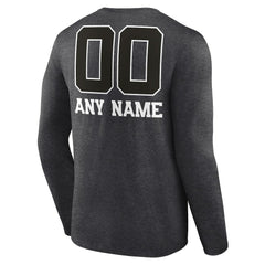 Cincinnati Bengals Personalized Name & Number Monochrome Long Sleeve T-Shirt - Charcoal online