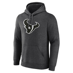 Houston Texans Personalized Name & Number Monochrome Pullover Hoodie - Charcoal for sale